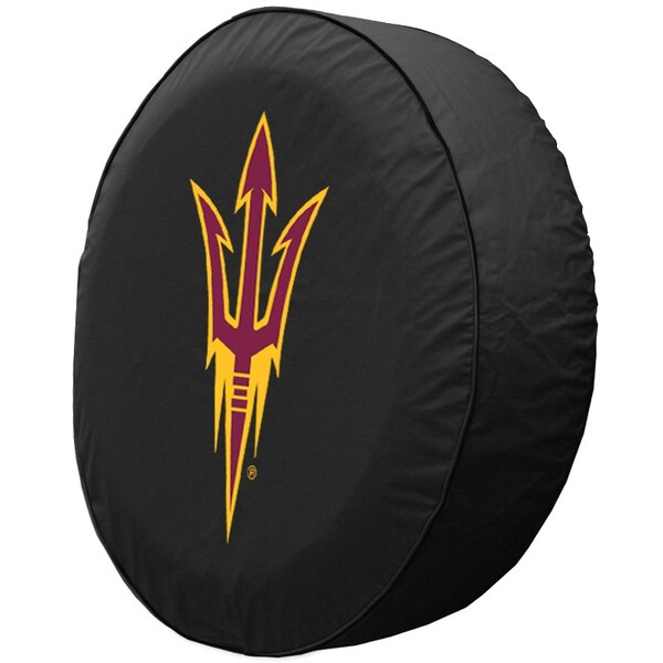 32 1/4 X 12 Arizona State Tire Cover With Pitchfork Logo